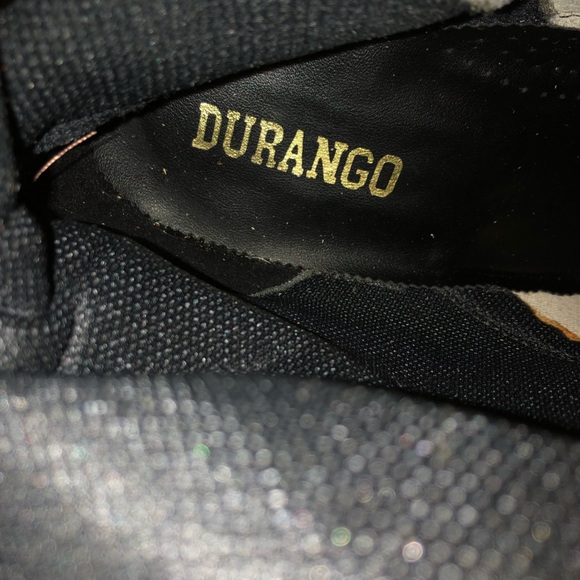 Durango Snakeskin Leather Stacked Heel Platform Boots - Picture 10 of 13